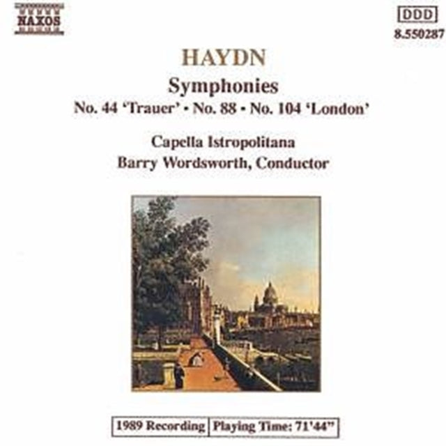 CAPELLA - HAYDN: SYMS 44 88 & 104 - CD