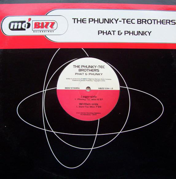 Phunky-Tec Brothers - Phat & Phunky - Used Vinyl Record 12"
