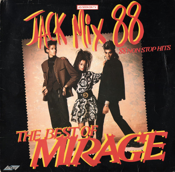 Mirage - Jack Mix 88 - The Best Of - 88 Non Stop Hits - Used Vinyl R