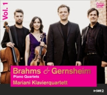 Brahms & Gernsheim: Piano Quartets Vol. 1 - CD