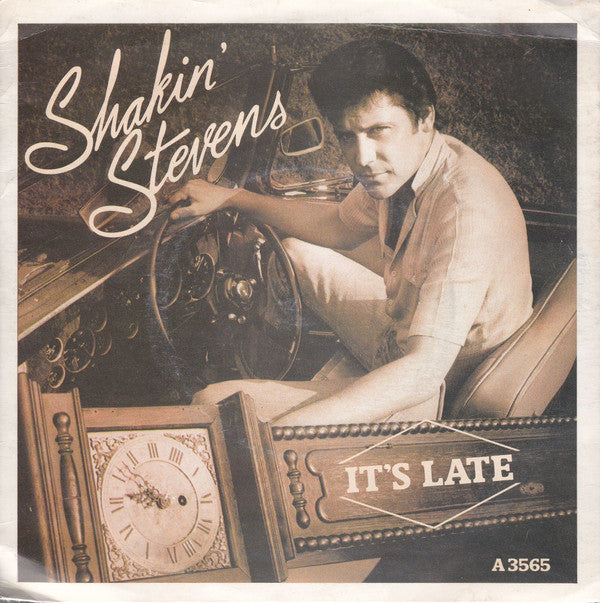 Shakin' Stevens - It's Late - Used Vinyl Record 7"