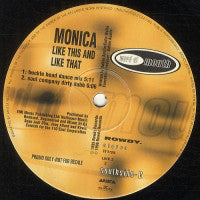 Monica - Like This And Like That - Used Vinyl Record 12"