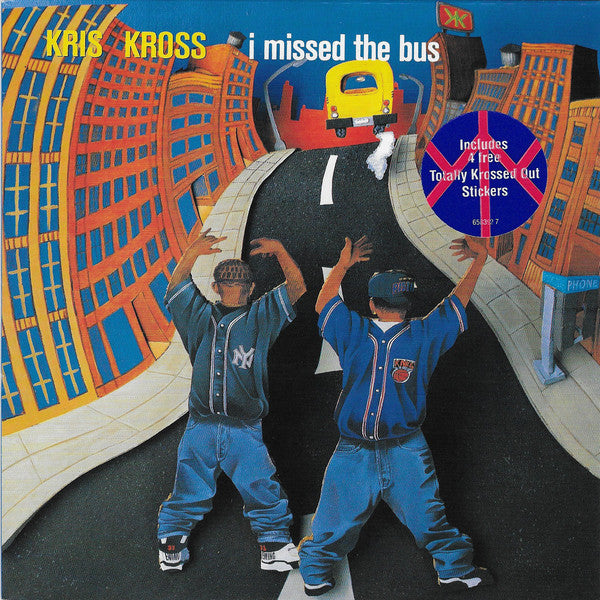 Kris Kross - I Missed The Bus - Used Vinyl Record 7"
