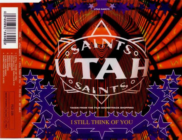 Utah Saints - I Still Think Of You - Used CD