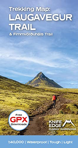Andrew McCluggage - Trekking Map: Iceland's Laugavegur Trail (& Fi