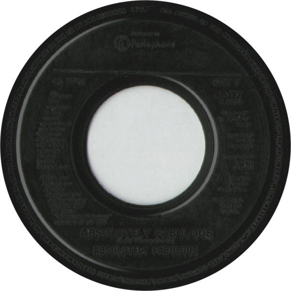 Absolutely Fabulous - Used Vinyl Record 7"