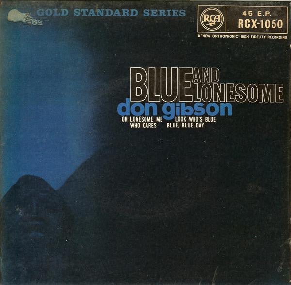 Don Gibson - Blue And Lonesome - Used Vinyl Record 7"