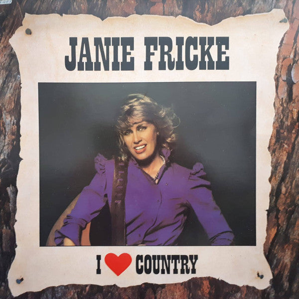 Janie Fricke - I Love Country - Used Vinyl Record