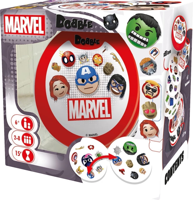 Dobble Marvel Emoji Game - New Other