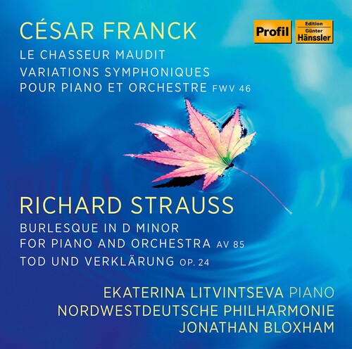 LITVINTSEVA/NWD PHIL - FRANCK/STRAUSS:PIANO WORKS - CD