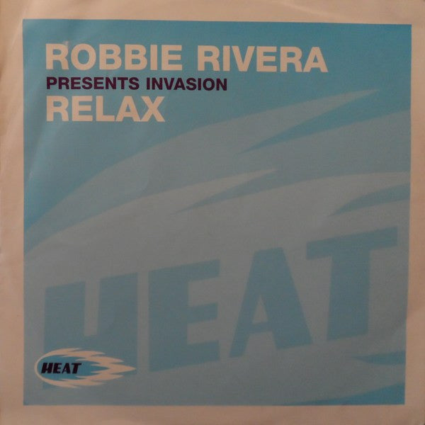 Robbie Rivera - Relax - Used Vinyl Record 12"