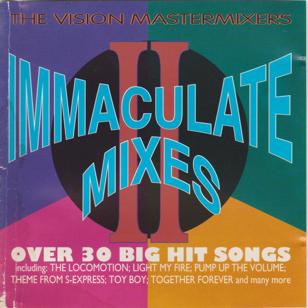 Vision Mastermixers - Immaculate Mixes II - Used CD