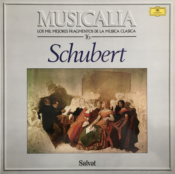 Various - Musicalia 16. Schubert - Used Vinyl Record