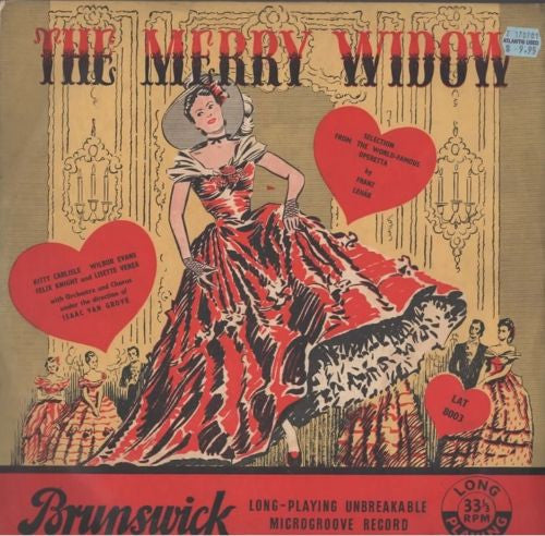 Kitty Carlisle - Merry Widow - Used Vinyl Record