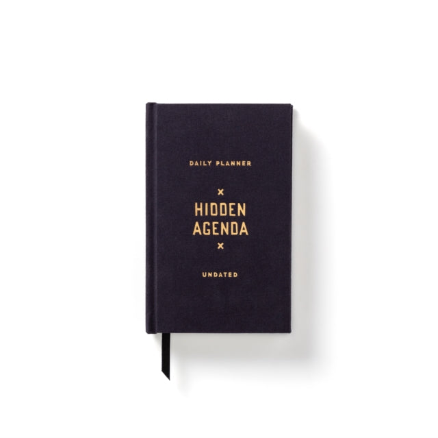 Galison - Hidden Agenda Undated Mini Planner - New Diary