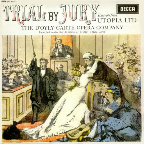 D'Oyly Carte Opera C - Trial By Jury - Used Vinyl Record