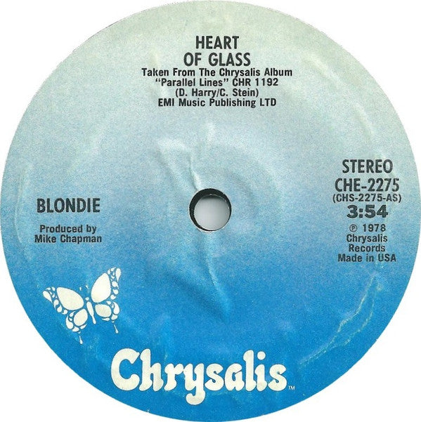 Blondie - Heart Of Glass - Used Vinyl Record 7"