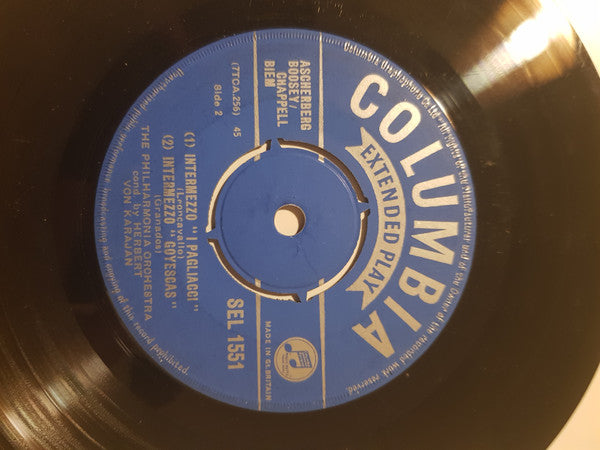 Herbert Von Karajan - Opera Intermezzi (No. 2) - Used Vinyl Record 7