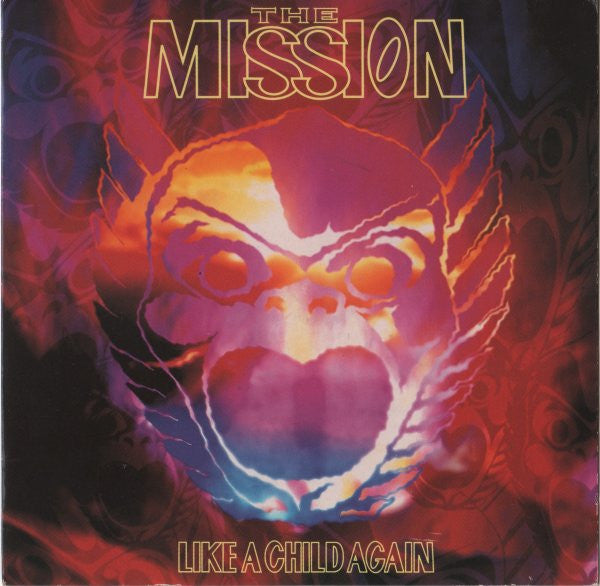 Mission - Like A Child Again - Used Vinyl Record 7"