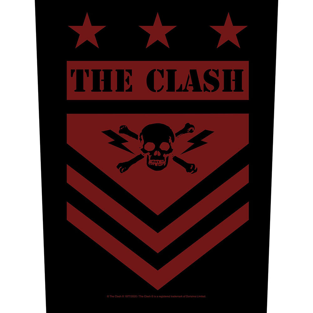 CLASH - MILITARY SHIELD (BACKPATCH) - Patch - PHD