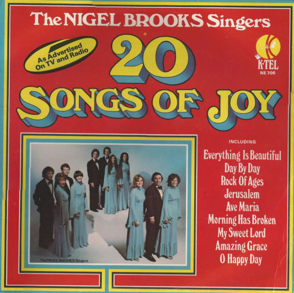 Nigel Brooks Singers - 20 Songs Of Joy - Used Vinyl Record