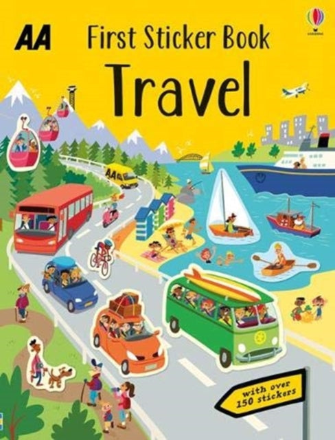 First Sticker Book Travel - Paperback