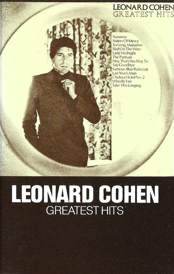 Leonard Cohen - Greatest Hits - Used Cassette