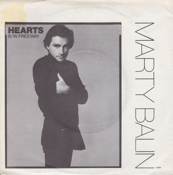 Marty Balin - Hearts / Freeway - Used Vinyl Record 7"