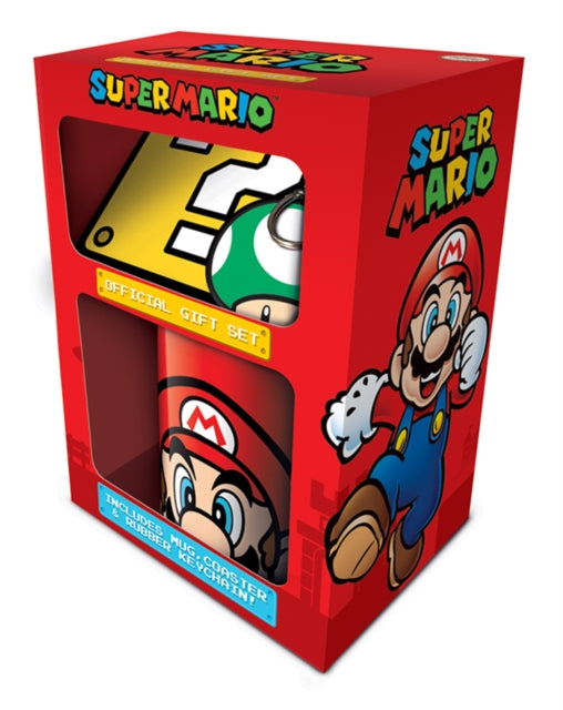 Super Mario - Mug & Coaster Set Mario - Gift Sets