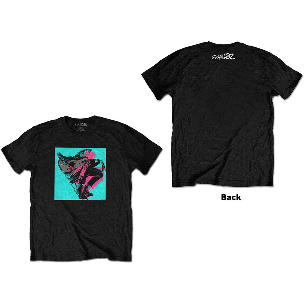 Gorillaz - tshirt - Unisex - Short Sleeves - XX-Large