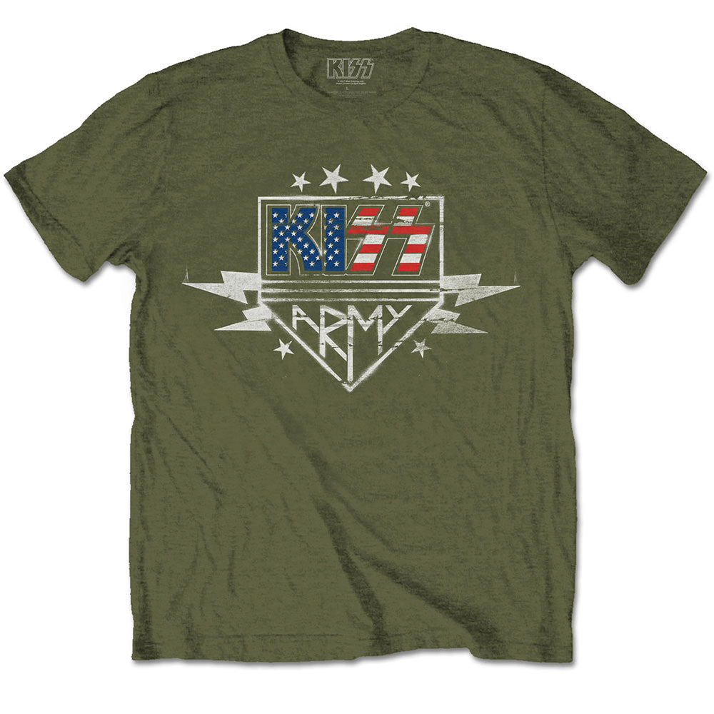 KISS - tshirt - Unisex - Short Sleeves - X-Large