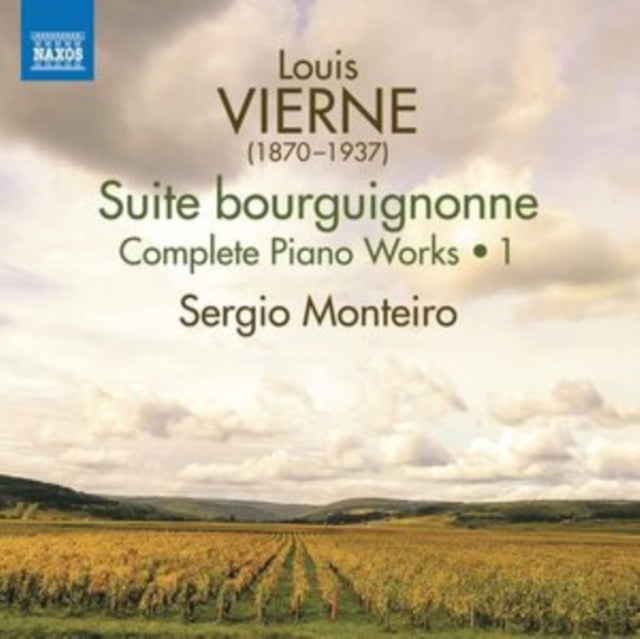 SERGIO MONTEIRO - VIERNE:PIANO WORKS VOL.1 - CD