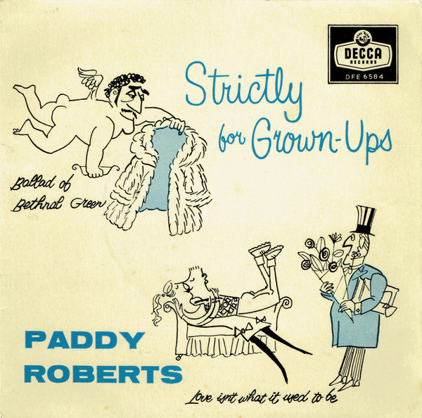 Paddy Roberts - Strictly For Grown-Ups - Used Vinyl Record 7"