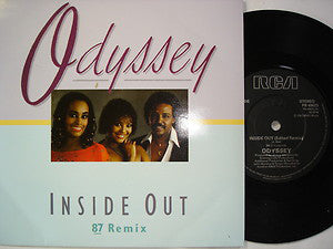 Odyssey - Inside Out (87 Remix) - Used Vinyl Record 7"