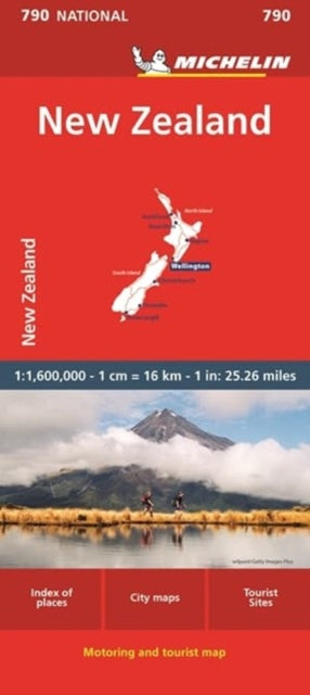Michelin - New Zealand - National Map 790 - New Sheet map