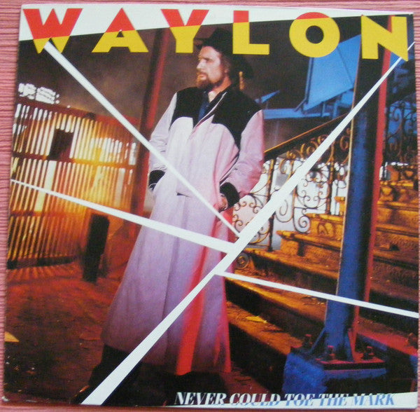 Waylon Jennings - Never Could Toe The Mark - Used Vinyl Record