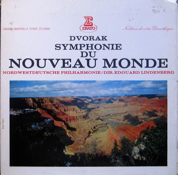 Antonin Dvorak - Symphonie Du Nouveau Monde - Used Vinyl Record