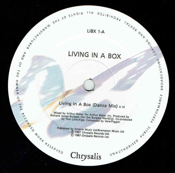 Living In A Box - Used Vinyl Record 12"