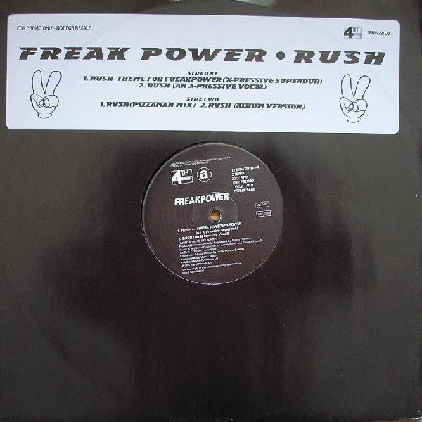 Freak Power - Rush - Used Vinyl Record 12"