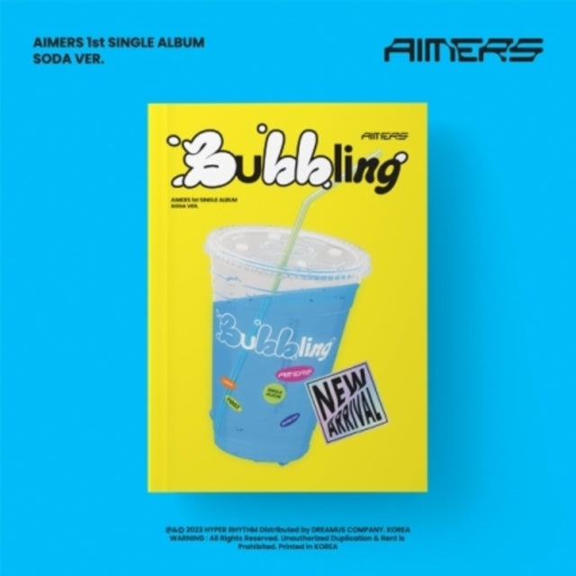 AIMERS - BUBBLING (SODA VER.) - New CD
