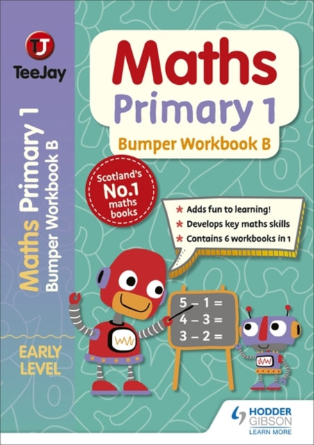 Thomas Strang - TeeJay Maths Primary 1: Bumper Workbook B - Paperback