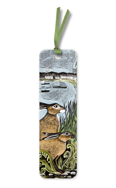 Flame Tree Studio - Angela Harding: Rathlin Hares Bookmarks (pack of 1