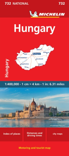 Michelin - Hungary - National Map 732 : Map - New Sheet map