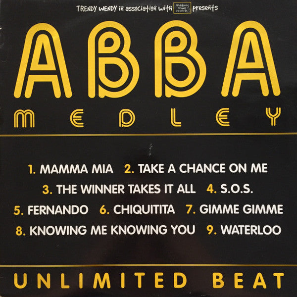 Unlimited Beat - ABBA Medley - Used Vinyl Record 12"