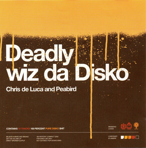 Chris De Luca - Deadly Wiz Da Disko - Used CD