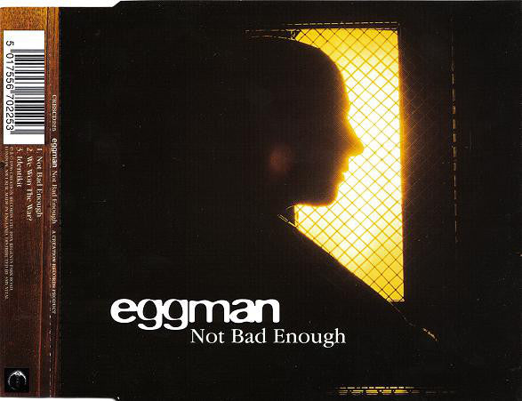 Eggman - Not Bad Enough - Used CD