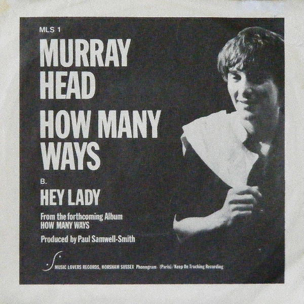 Murray Head - How Many Ways - Used Vinyl Record 7"