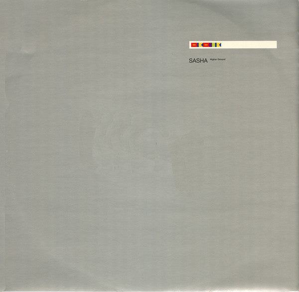 Sasha - Higher Ground - Used Vinyl Record 12"