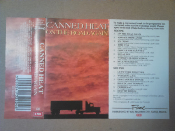 Canned Heat - On The Road Again - Used Cassette