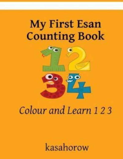 kasahorow - My First Esan Counting Book Colour and Learn 1 2 3 - New